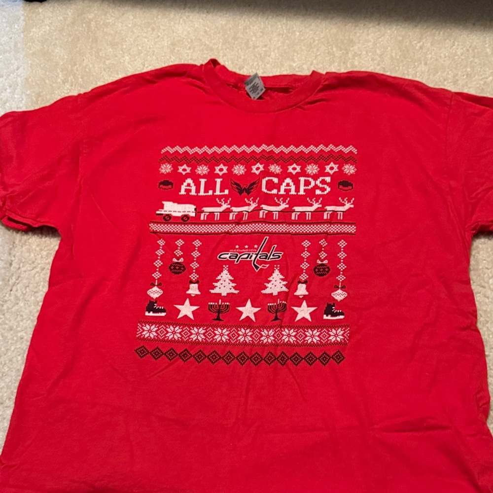 Red Capitals mens T-Shirt